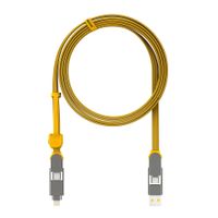 nabíjecí kabel inCharge XL 2M - Žlutý - Nabíjecí kabel - Nabíječka - Nabíječka mobilních telefonů - Nabíječka mobilních telefonů - USB kabel - USB nabíječky