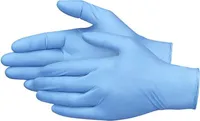 Medizinische Einmalhandschuhe aus Nitril in blau 100 Stück RUKNIT_MODRE_10