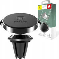 Baseus Small Ears Series – Magnetyczny uchwyt do auta na kratkę wentylacyjną – Czarny KP36831