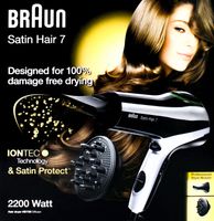 BRAUN Haartrockner SatinHair7 HD730 diff