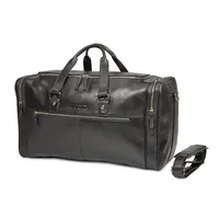 NEGOTIA Alpha Premium Weekender Ladies Suit Bag Travel Bag Men Leather - Weekender Men Leather Weekender Bag - Leather Bag Men - Brown