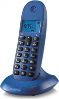 Motorola c1001lb+ fioletowy telefon bezprzewodowy z wbudowanym zestawem głośnomówiącym