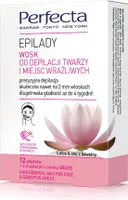 Perfecta Hair Removal Wax Strips for Face and Sensitive Areas