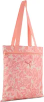 PUMA Schultertasche Pop Tote Pink Fruit-AOP koralle