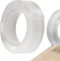 KIK KX5206_1 Oboustranná NANO lepicí páska transparentní 30 mm x 3 m