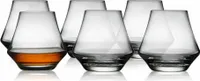 Lyngby Glas 916182, Průhledná, Sklo, 6 kusů, Čisté, Jewel, Jewel