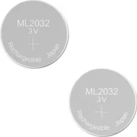 Infinio Lithium ML2032 Knopfzelle 3V Akku wiederaufladbar