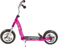 Kinderroller Kindertretroller Whizz 10 Zoll lila mit Rücktrittbremse
