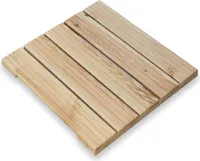 holz4home® Terrassendielen Kiefernholz 47,5x47,5cm I Witterungsbeständiges Holz I Schnelle Trocknungseigenschaften I Besonders rutschfeste Oberfläche