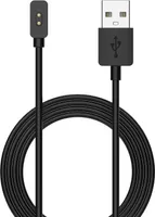 Pro Xiaomi Smart Band 8 Active USB Port 1 metr Nabíjecí kabel pro chytré hodinky Black