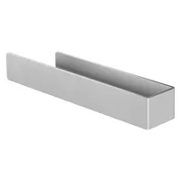 ML-Design Handtuchhalter ohne Bohren, 22 cm, Silber, aus Aluminium
