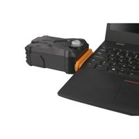 DELTACO GAMING Laptop Kühler für Abluft, 2000-3500 U/min, 17,35 CFM