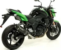 ARROW race-tech ciemny aluminiowy tłumik wsuwany z zaślepką do Kawasaki Z 800 i