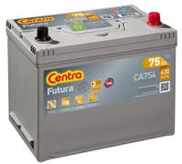 Autobatterie CENTRA 12 V 75 Ah 630 A/EN CA754 L 270mm B 173mm H 222mm NEU