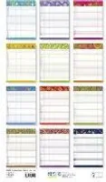 Familienplaner Colour your time 2016
