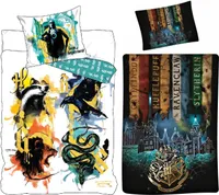 Harry Potter - 2 x Bettwäsche-Set mit Wendemotiv, 135x200 & 80x80