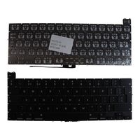 Apple MacBook Pro A2251 Hintergrundbeleuchtung-Version (ohne Hintergrundbeleuchtung board) schwarz Vereinigtes Königreich Layout kompatible Ersatz tastatur
