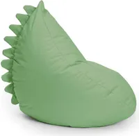 LUMALAND Kindersitzsack Animal Line Monster - Pastell Grün