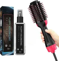 Haartrockner und Volumizer 2in1 Warmluftbürste - FLUFFLOOM