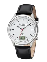 Regent Herren Funkuhr Leder FR-280