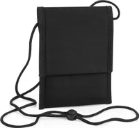Bagbase - Herren/Damen Uni Umhängetasche, recycelt RW8064 (Einheitsgröße) (Schwarz)