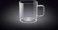 Wilmax Kaffeetasse aus Borosilikatglas, 160 ml, WL-888603/A