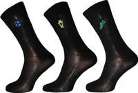 Pandastick - Ponožky pro muže (3 balení) 1436 (39,5 EU - 45,5 EU) (Black)