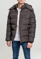 Urban Classics Übergangsjacke Herren Hooded Puffer Jacket schwarz M