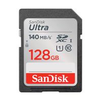 Sandisk Karta Pamięci Ultra Sdxc 128Gb 140Mb/S