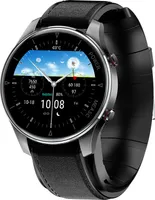 INF Smartwatch mit Blutsauerstoff- und Blutdruckmessung Schwarz