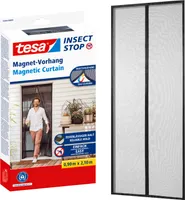 tesa Insektenschutz Tür Magnetvorhang Balkon Fliegengitter ohne Bohren 0,9x2,1 m