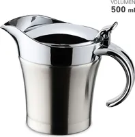 Nerezový termo člun na omáčku 500 ml s odklápěcím víčkem