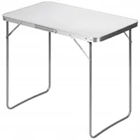 KRUMAD Campingtisch Klappbar 70x60 cm Aluminium mit Tragegriff Wetterfest für Outdoor Camping