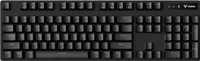 Rapoo V500PRO 2.4, Plná veľkosť (100 %), Káblový a bezdrôtový, Bezdrôtové RF + USB, Mechanický spínač kláves, QWERTZ, Čierna