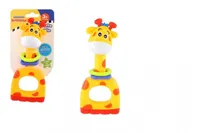 Giraffe Rassel/Spielzeug/Quietscher
