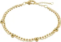 Boccia Armband 03050-02 Titan vergoldet