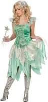 W4035 D-34-A lind-grün Schmetteilings Elfe Feenkleid Gr.34