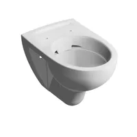 VIGOUR Clivia plus Wand-WC +5cm Behindertengerecht spülrandlos, weiß