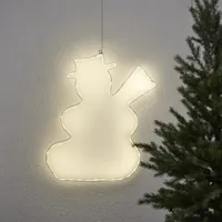 Dekoracja wisząca Bałwanek Led LUMIWALL 50 cm