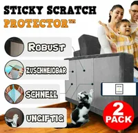 ScratchProtector Kratzschutz Kratzschutzfolie Sofa Tür Wand Selbstklebend Katze