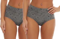 Cocain underwear Taillen Slips Mikrofaser, Farben:4x grau, Gr. :52/54
