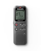 Philips DVT 1110 - Digitales Diktiergerät, 4 GB, USB-Anschluss, silber