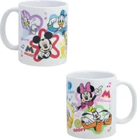 Disney Minnie Mickey Maus  Goofy Dionald Daisy Kaffeetasse Teetasse Tasse 325 ml