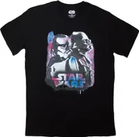 Star Wars - T-Shirt für Herren/Damen Uni RO13395 (M) (Schwarz)