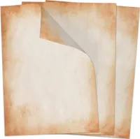 50 Blatt Briefpapier (A4) | Vintage beige Braun Retro | Motivpapier | edles Design Papier | beidseitig bedruckt | Bastelpapier | 90 g/m²
