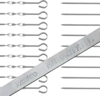 Schaschlik Spieße 50er Pack Schampura 60cm Edelstahl 1.5 mm Mangal