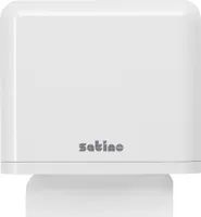 Satino by WEPA Handtuchspender für zwei Pack Z-Falz oder W-Falz Papiertücher - sparsame Einzeltuchentnahme