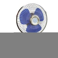 Carpoint Ventilator 12 V 15,3 cm Silbern