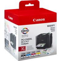 Canon PGI-2500XL Druckerpatrone Multipack schwarz, gelb, cyan, magenta