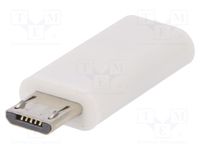 1x Adapter 55550 USB-Kabel und -Adapter Micro-USB-B-Stecker,USB C-Buchse USB 2.0